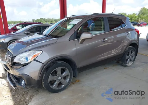 2013 Buick Encore Leather из США, поврежденный, VIN KL4CJGSB8DB206611